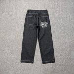 Straight Leg Jeans Black - Image 2