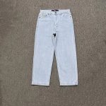 Straight Leg Jeans Light Blue