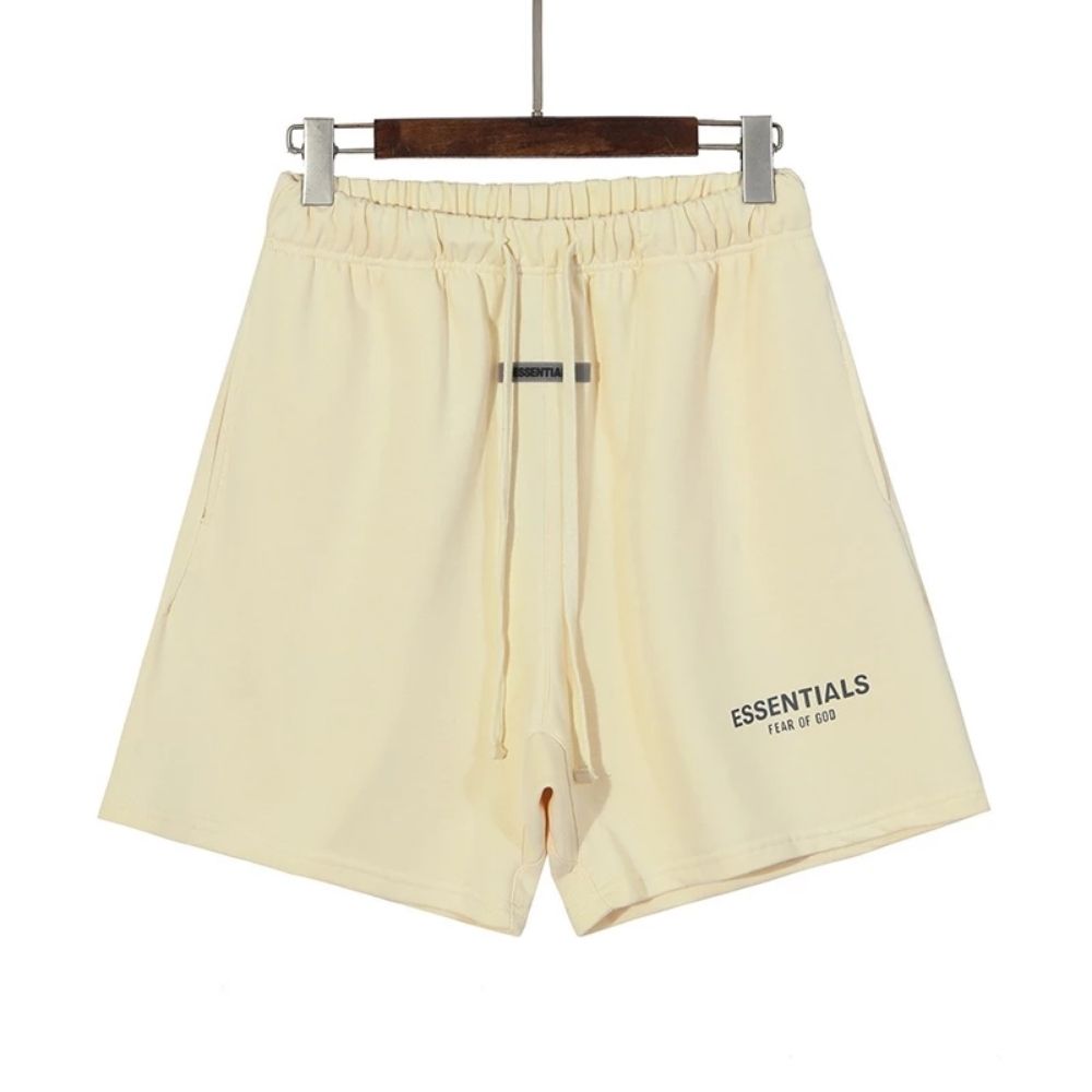 DAI (118) Essentials Sweat Shorts Cream - Image 1