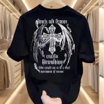 Black Gothic Graphic Tee - Image 2