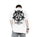 Darkside Graphic T Shirt White - Image 2