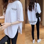 Beauty Flower Oversized T Shirt White - Image 3
